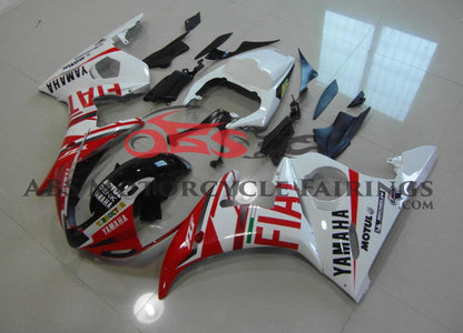 Yamaha YZF-R6 (2003-2004) Red & White Fiat Fairings