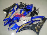Yamaha YZF-R6 (2006-2007) Blue, Black & Gold Fairings