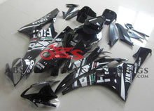 Black & White FIAT Fairing Kit for a 2006 & 2007 Yamaha YZF-R6 motorcycle
