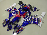 Blue, Red and White Star Fairing Kit for a 2006 & 2007 Yamaha YZF-R6 motorcycle