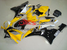 Yamaha YZF-R6 (2006-2007) Yellow, Black & White Fairings