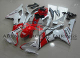 Yamaha YZF-R6 (2008-2016) White & Red Fairings