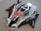 Yamaha YZF-R6 (2008-2016) White & Matte Black Fairings