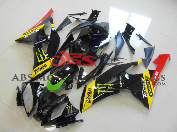 Monster Dewalt Yellow & Black 2008-2013 Yamaha YZF-R6