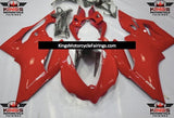 Red Fairing Kit for a 2011, 2012, 2013 & 2014 Ducati 899 motorcycle