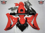 Black and Red Fairing Kit for a 2008, 2009, 2010 & 2011 Honda CBR1000RR motorcycle