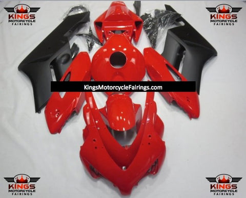 Honda CBR1000RR (2004-2005) Red & Matte Black Fairings