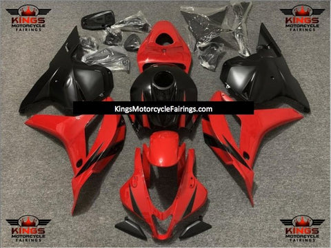 Honda CBR600RR (2009-2012) Red & Matte Black Fairings