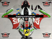 Honda CBR1000RR (2012-2016) Red Multicolored Givi Fairings
