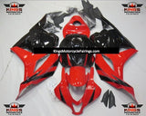 Red, Black and Gray Fairing Kit for a 2009, 2010, 2011 & 2012 Honda CBR600RR motorcycle