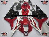 Red, White and Black Fairing Kit for a 2009, 2010, 2011 & 2012 Honda CBR600RR motorcycle
