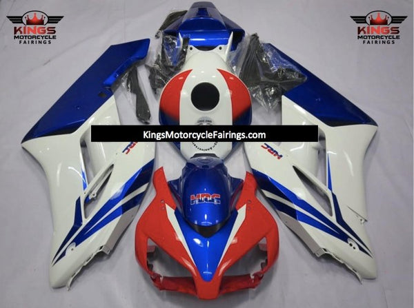 Honda CBR1000RR (2004-2005) Red, White & Blue HRC Fairings at KingsMotorcycleFairings.com