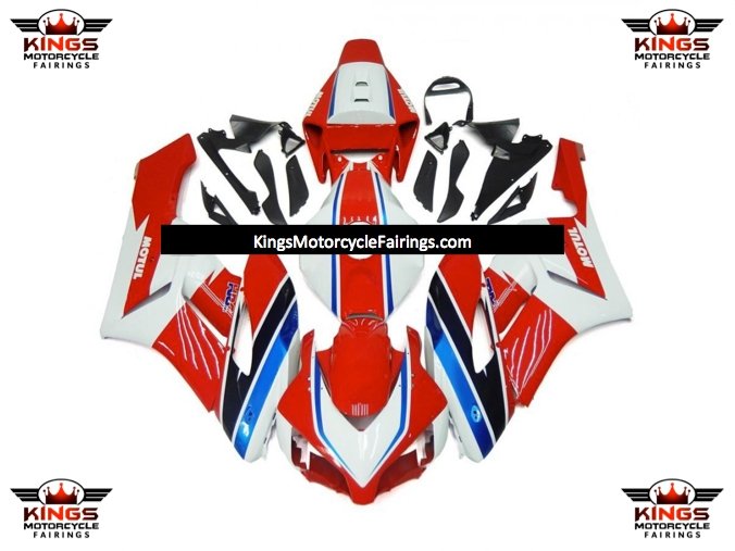 Honda CBR1000RR (2004-2005) Red, White & Blue Motul Fairings