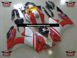 Red, White, Black and Yellow Fairing Kit for a 2012, 2013, 2014, 2015 & 2016 Honda CBR1000RR motorcycle