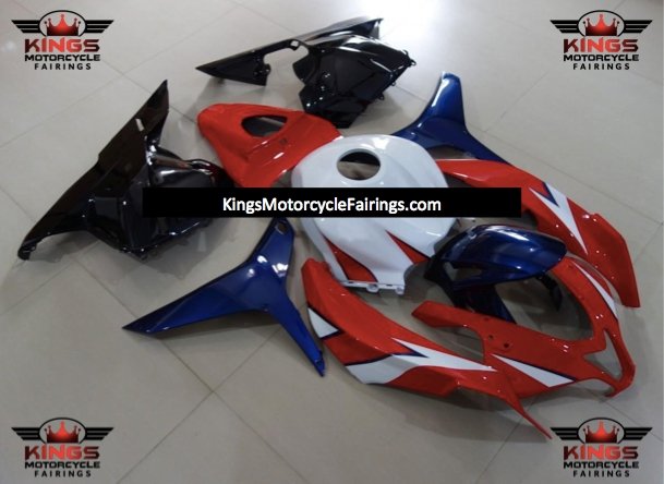Honda CBR600RR (2009-2012) Red, White, Dark Blue & Black Fairings