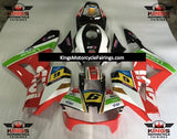 Red, White, Green, Black Yellow and Blue Givi 6 Fairing Kit for a 2013, 2014, 2015, 2016, 2017, 2018, 2019, 2020 & 2021 Honda CBR600RR motorcycle