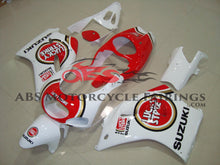 Suzuki RGV250 VJ23 Fairings (1997) White, Red, Gold Lucky Strike