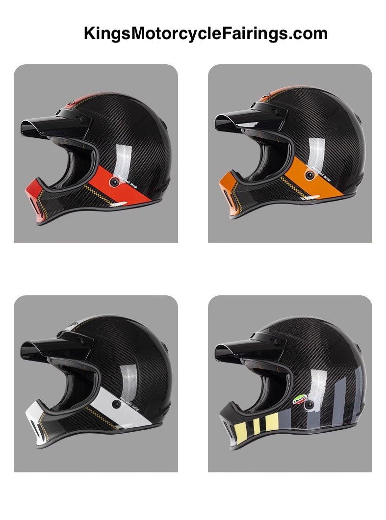 RHKC Motorcycle Helmet with Goggle at KingsMotorcycleFairings.com