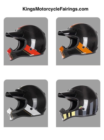RHKC Motorcycle Helmet with Goggle at KingsMotorcycleFairings.com