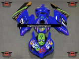 Royal Blue Shark Fairing Kit for a 2004 and 2005 Honda CBR1000RR motorcycle