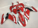 Red, White and Black Fairing Kit for a Yamaha YZF-R3 2015, 2016, 2017 & 2018 motorcycle
