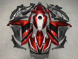 Yamaha R3 Fairings (2015-2018) Candy Red, Black, White at KingsMotorcycleFairings.com