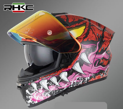 Red Dragon RHKC Motorcycle Helmet