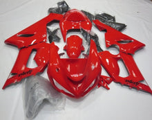 Red Fairing Kit for a 2005 & 2006 Kawasaki ZX-6R 636 motorcycle