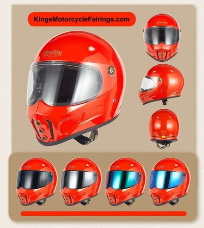 Iron King Motorcycle Helmet at KingsMotorcycleFairings.com