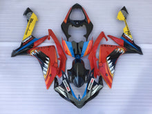Yamaha YZF-R1 (2007-2008) Black & Red Shark Teeth Fairings