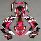 Red, White and Black Shark Teeth Fairing Kit for a Yamaha YZF-R3 2015, 2016, 2017 & 2018 motorcycle
