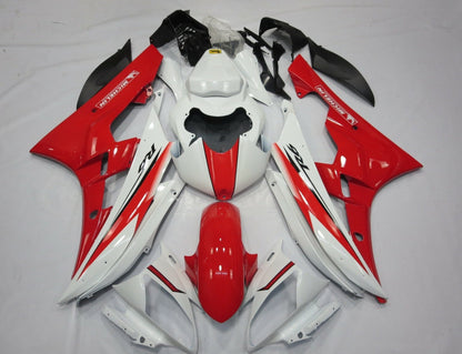 Yamaha YZF-R6 (2006-2007) White & Red Fairings