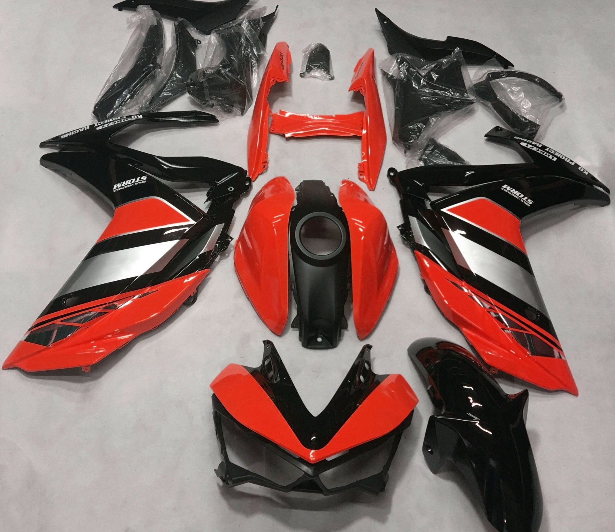 Yamaha R3 Fairings (2015-2018) Red, Black, Silver | Kings – Kings ...