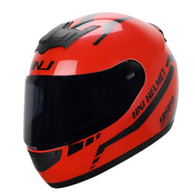 The Red and Black HNJ Full-Face Motorcycle Helmet is brought to you by Kings Motorcycle Fairings