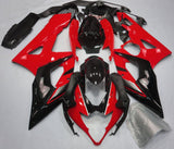 Red, Black and Silver Fairing Kit for a 2005 & 2006 Suzuki GSX-R1000 motorcycle