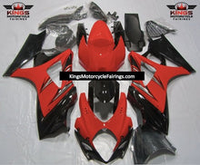 Suzuki GSXR1000 (2007-2008) Red, Black & Silver Fairings