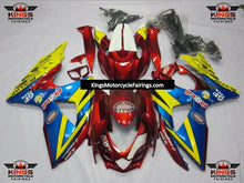 Suzuki GSXR1000 (2009-2016) Red, Blue, Yellow & White Fairings
