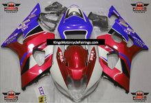 Suzuki GSXR1000 (2003-2004) Red, Blue & White Fairings