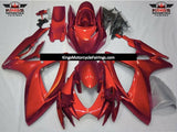 Red Fairing Kit for a 2006 & 2007 Suzuki GSX-R600 motorcycle