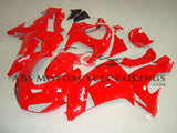 Red Kawasaki Ninja ZX10R Fairings (2006-2007) at KingsMotorcycleFairings.com