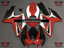 Suzuki GSXR600 (2006-2007) Red, White, Black & Silver Fairings