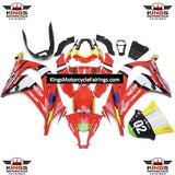 Fairing Kit for a Kawasaki Ninja ZX10R (2016-2020) Red, White, Black & Yellow
