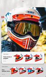 Red, White & Blue Lightning Beasley Open-Face Motorcycle Helmet is brought to you by KingsMotorcycleFairings.com