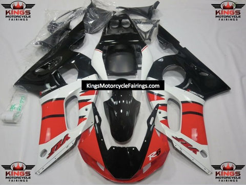 Yamaha YZF-R6 (1998-2002) Red, White & Black Fairings