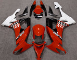 Red, White and Black Fairing Kit for a 2008, 2009 & 2010 Kawasaki Ninja ZX-10R motorcycle