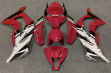 Red, White and Black Fairing Kit for a 2011, 2012, 2013, 2014 & 2015 Kawasaki Ninja ZX-10R motorcycle