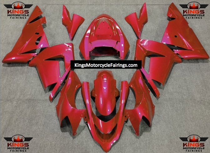 Fairing kit for a Kawasaki ZX10R (2004-2005) Red