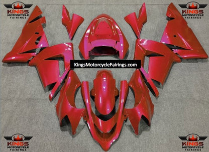 Fairing kit for a Kawasaki ZX10R (2004-2005) Red