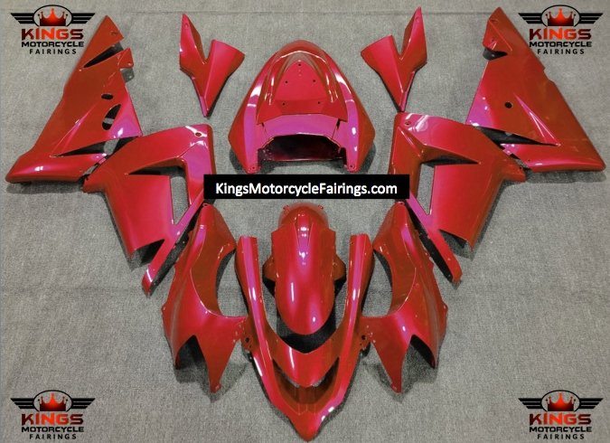 Red Fairing Kit for a 2004 & 2005 Kawasaki ZX-10R motorcycle