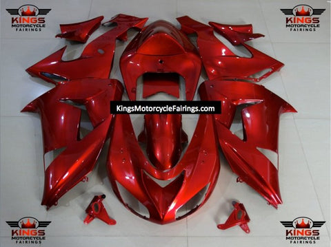 Red Fairing Kit for a 2006 & 2007 Kawasaki ZX-10R motorcycle